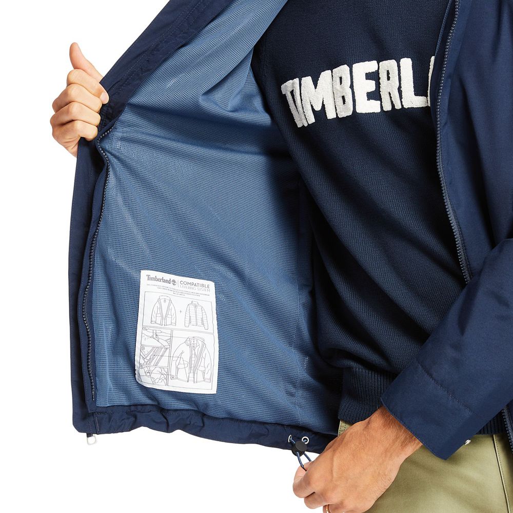 Jaqueta Masculino - Timberland Ragged Mountain Impermeavel - CABVI7650 - Azul Marinho